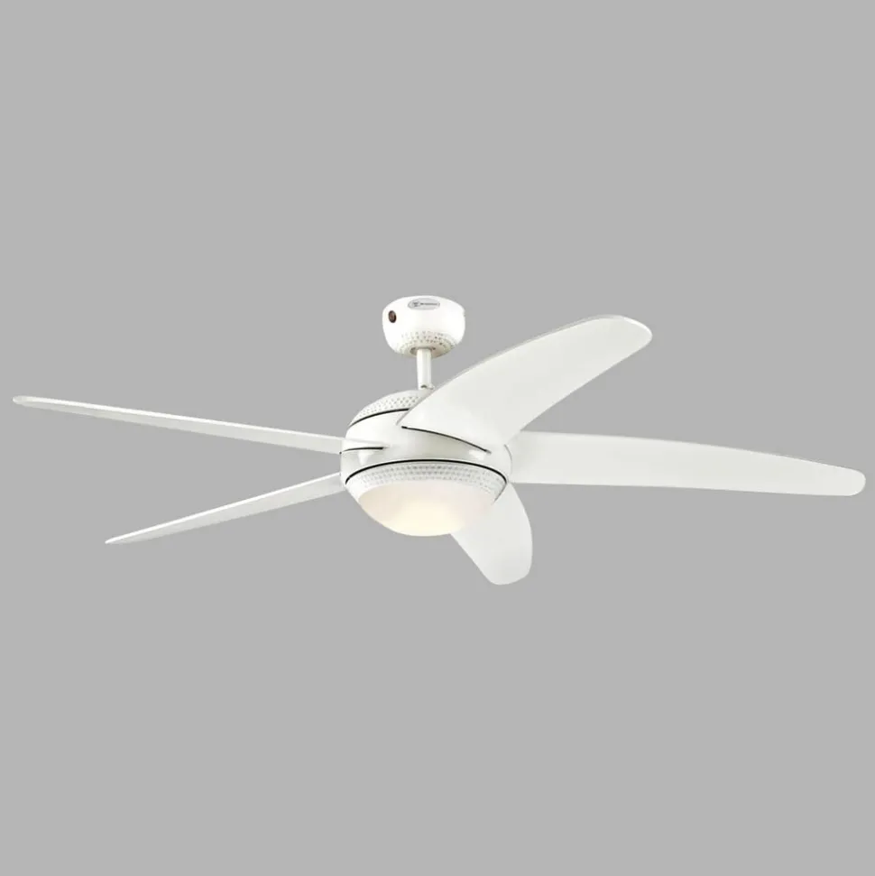 Westinghouse LED-takvifte Bendan, hvit, stillegående