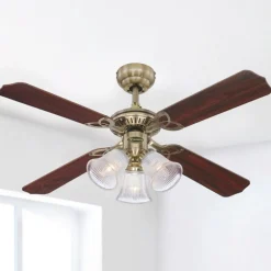 Westinghouse Princess Trio vifte med lys