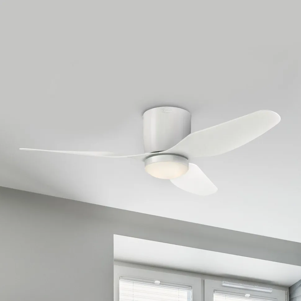 Westinghouse takvifte Carla, stillegående, 117 cm, hvit