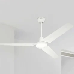 Westinghouse takvifte Industrial hvit stille Ø 142 cm