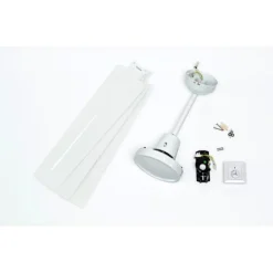 Westinghouse takvifte Industrial hvit stille Ø 142 cm