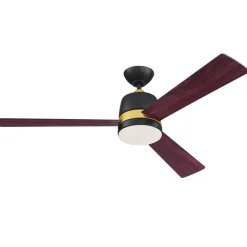 Westinghouse Tristan vifte svart/kirsebær