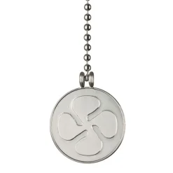 Westinghouse viftemedaljong kjede nikkel