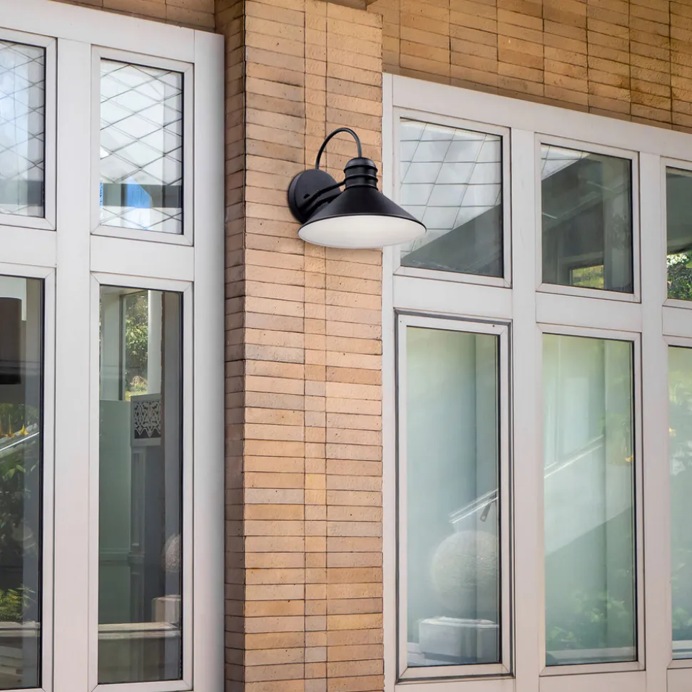 Westinghouse Walter LED-vegglampe, dimbar svart