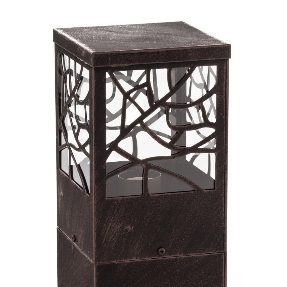 Whitney-sokkelampe, rustfarget