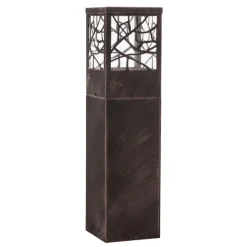 Whitney-sokkelampe, rustfarget