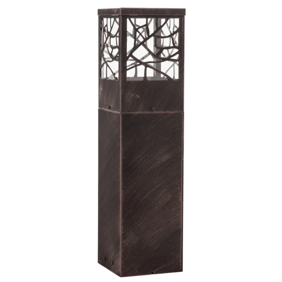 Whitney-sokkelampe, rustfarget