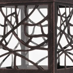 Whitney-sokkelampe, rustfarget