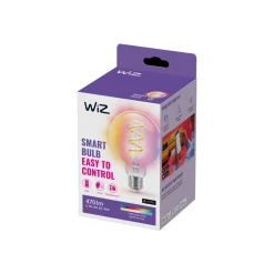 WiZ G95 LED-filamentpære globe WiFi E27 6,3 W RGBW