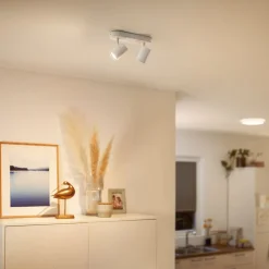 WiZ Imageo LED-spot 2-lys 2 700-6 500 K, hvit