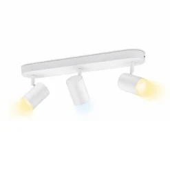 WiZ Imageo LED-spot med 3 lys 2 700-6 500 K, hvit