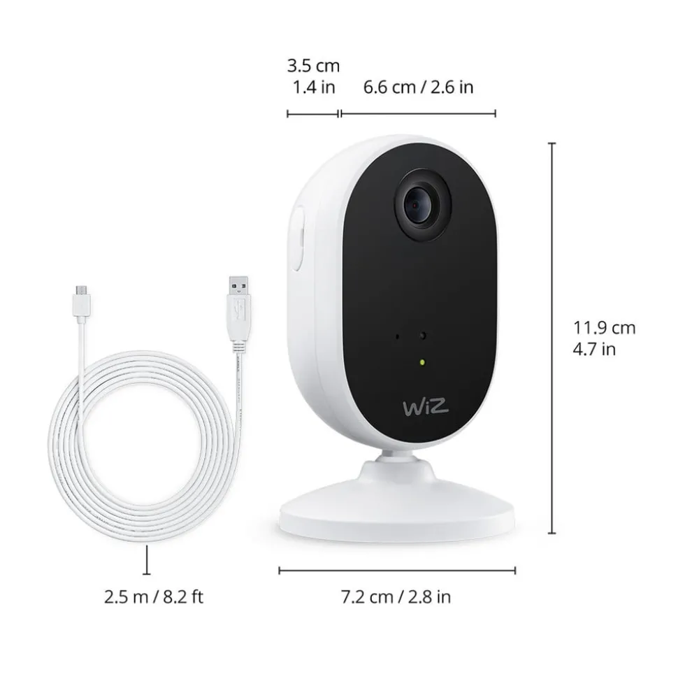 WiZ Indoor Security kamera med Wi-Fi