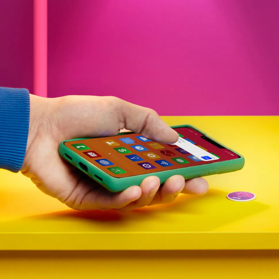 WiZ NFC tag, selvklebende, autark, 4 stk