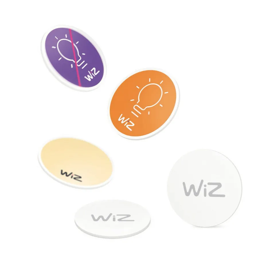 WiZ NFC tag, selvklebende, autark, 4 stk