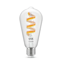 WiZ ST64 LED-filamentpære WiFi E27 6,3 W RGBW