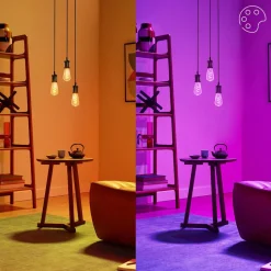 WiZ ST64 LED-filamentpære WiFi E27 6,3 W RGBW