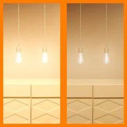 WiZ ST64 LED-filamentpære WiFi E27 6,3 W RGBW