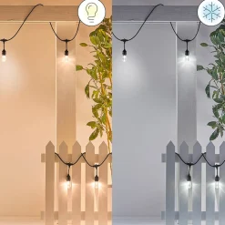 WiZ String Lights LED utendørs lyskjede, 14,8 m, CCT, RGB