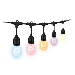 WiZ String Lights LED utendørs lyskjede, 14,8 m, CCT, RGB