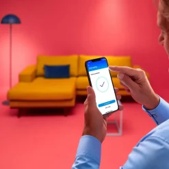 WiZ utendørs LED-vegglampe Elpas RGBW, svart