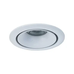 Yin downlight med ramme av aluminium hvit