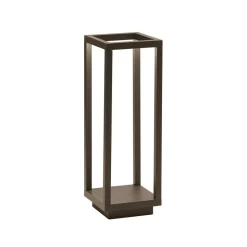 Zafferano Home LED-batteri-lykt IP54 corten