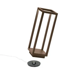 Zafferano Home LED-batteri-lykt IP54 corten