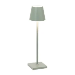 Zafferano Poldina mikro oppladbar lampe IP65 salvie