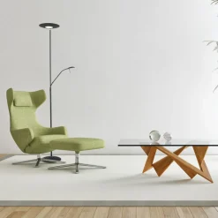 Zodiac LED-uplight med LED-leselampe, svart